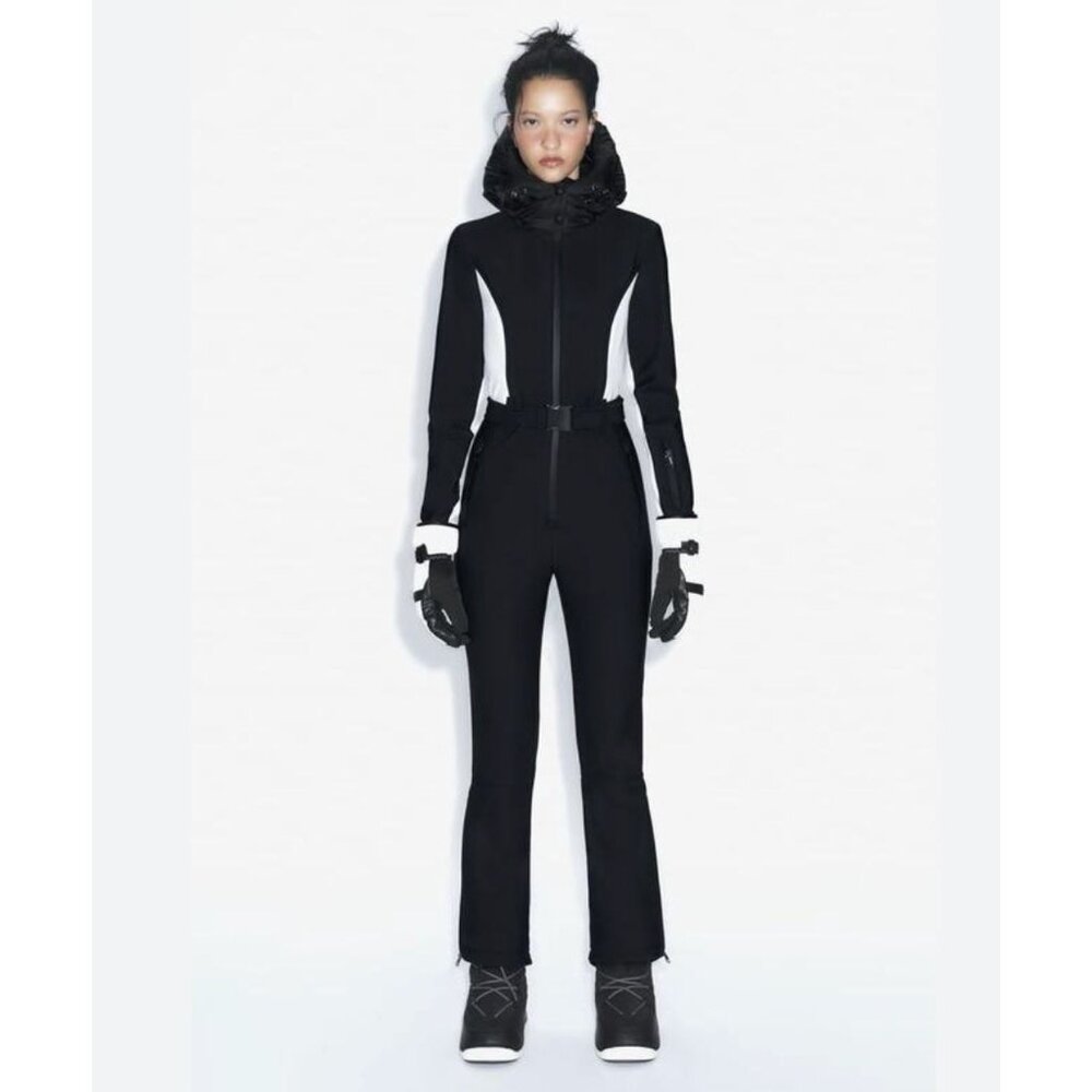 Zara Black and White Ski Jacket